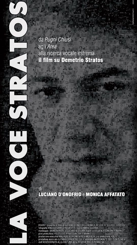 La voce Stratos locandina verticale