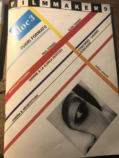 Catalogo FilmMaker 1998 - copertina