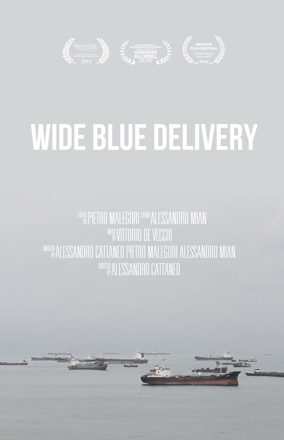 Locandina Verticale Wide Blue Delivery