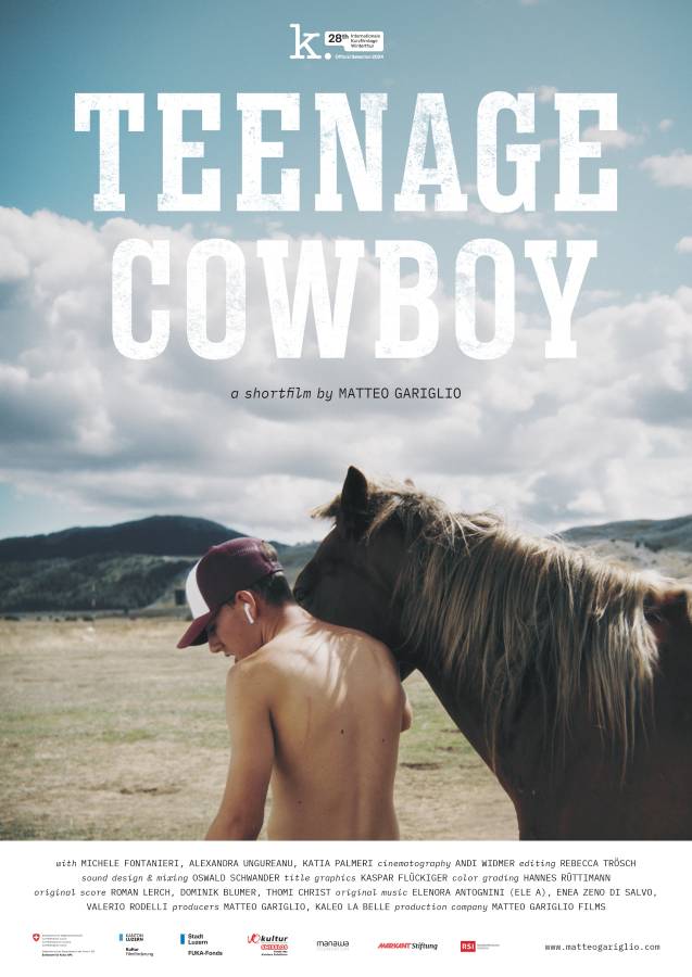 Locandina Verticale Teenage Cowboy